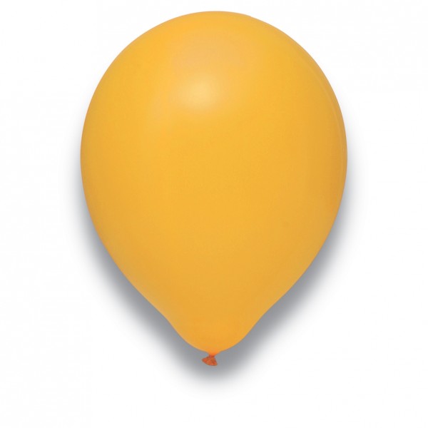 Globos Luftballons Mandarine Naturlatex 30cm 12 100er Packung Hansegas