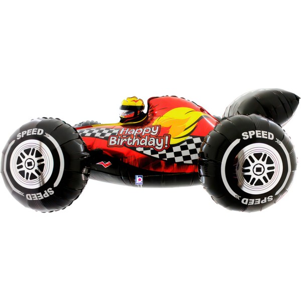 Betallic Folienballon Super Dimensional Sports Car 3D 85cm/34"